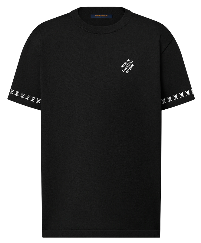 Louis Vuitton LV Short-Sleeved Cotton Crewneck