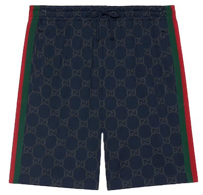 Gucci GG jersey cotton jogging shorts