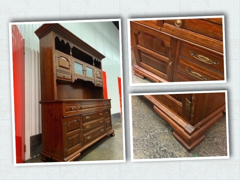 CABINET Unique Furniture Makers Vintage SOLID CHERRY WOOD Credenza