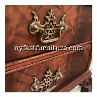 TABLE Antique Victorian Side Table GORGEOUS MAHOGANY WOOD PATTERN