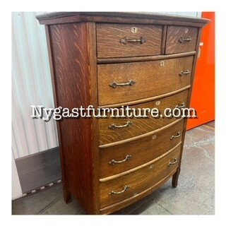 6 DRAWER  Chest Dresser,   ANTIQUE / CLASSIC, WALNUT SOLID WOOD