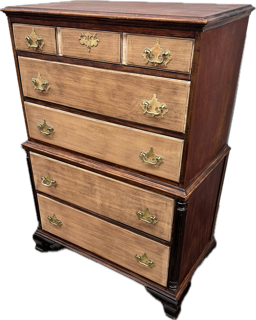 Drawer Highboy Vintage Mahogany Traditional , ANTIQUE