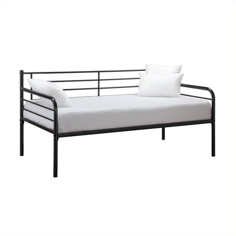 Metal Daybed, Black TWIN FRAME