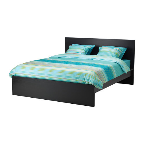 BED FRAME , high, black NEW  , SHOWROOM SAMPLE