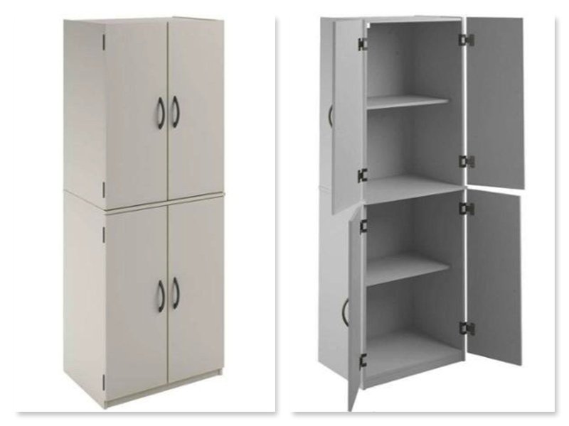 WHITE STORAGE CABINET