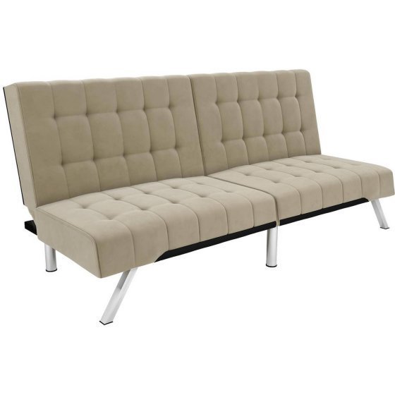 FUTON SOFA BED TAN COLOR