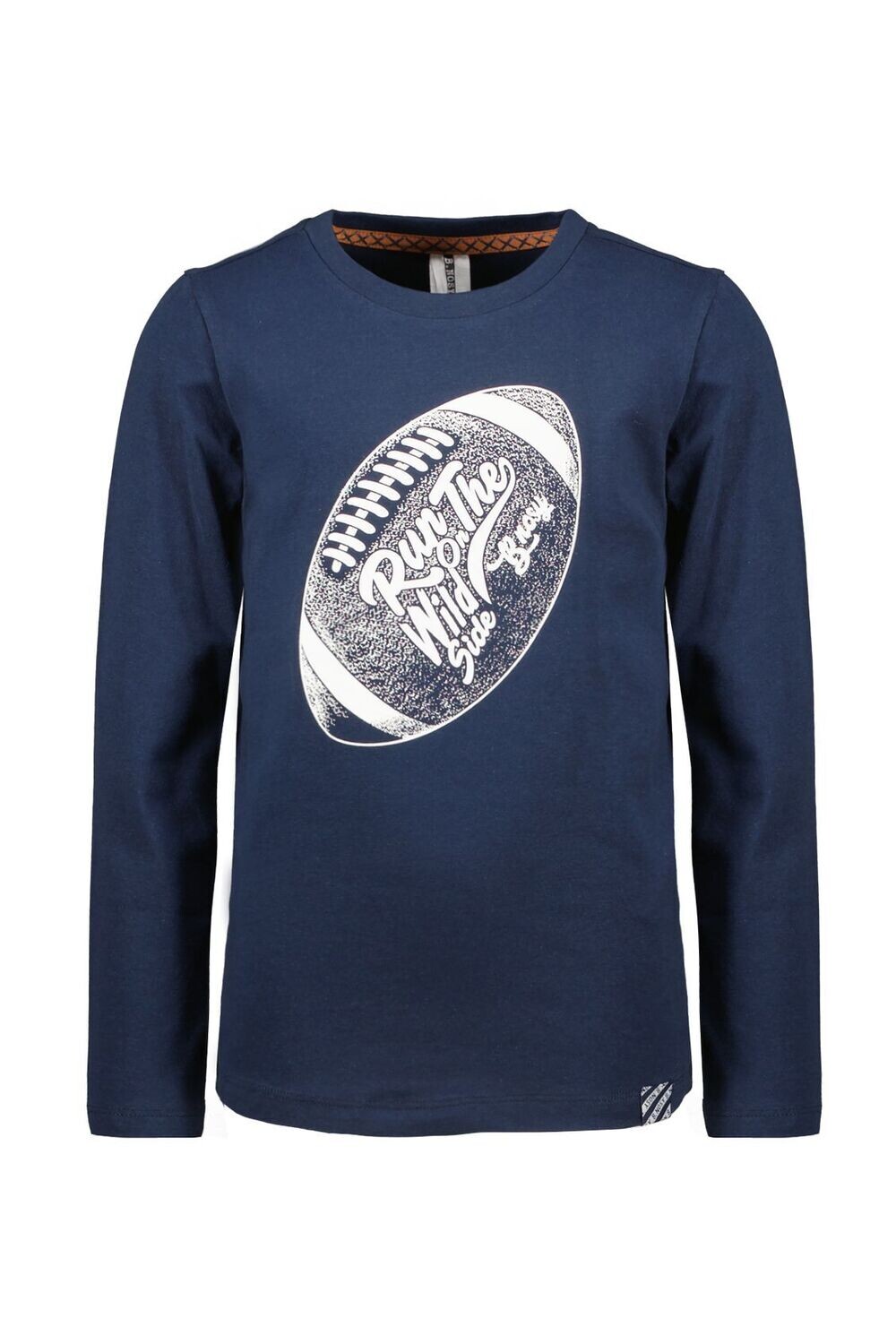 Chandail top bleu marin