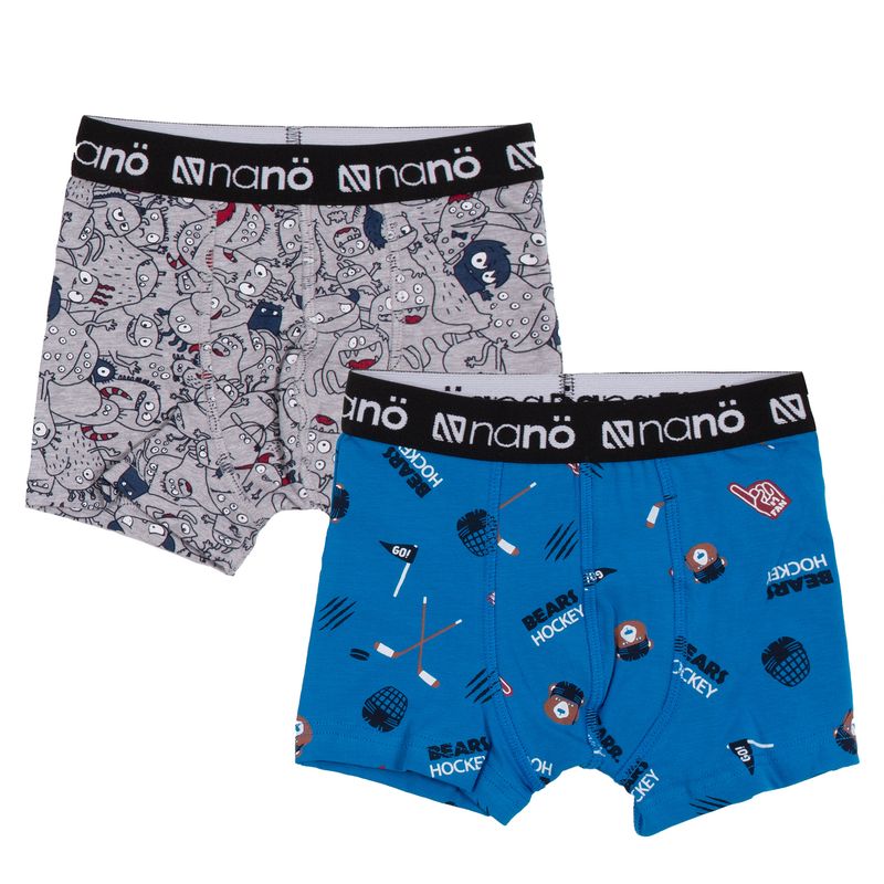 Boxers Ensemble de 2 Monstres 2/3, 4/5 ou 6/7 ans