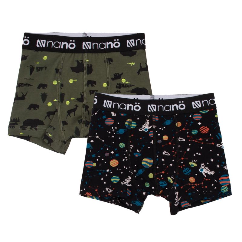 Boxers Ensemble de 2 Nature 2/3 ans