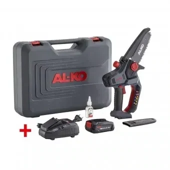 AL.KO CSM 1815 MINI CHAINSAW KIT (INCLUDES CHARGER AND BATTERY)
