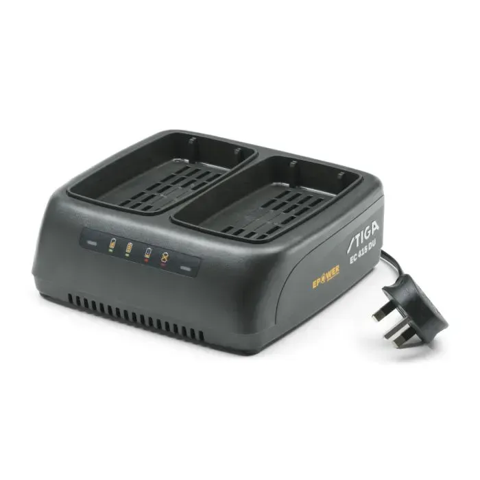 Stiga Dual Battery Charger EC415DU