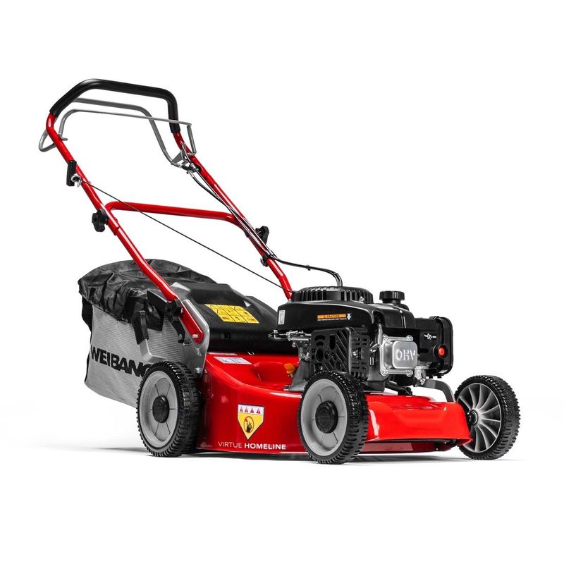 WEIBANG VIRTUE HOMELINE 46 SP FOUR WHEELED PETROL LAWNMOWER SELF PROPELLED