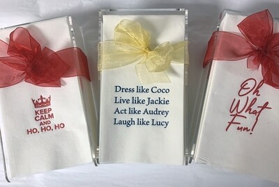 Christmas Gift Guest Towels