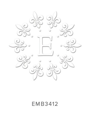 Vintage Initial Embosser - Monogram