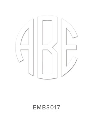 Circle Monogram Embosser | Industry Best