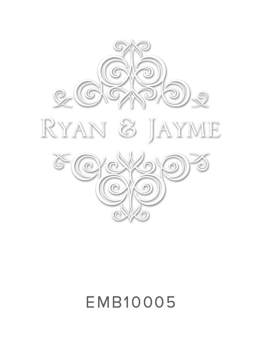 Vintage Flourish Wedding Embosser | Industry Best