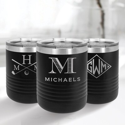 Custom Engraved 10 oz Tumbler