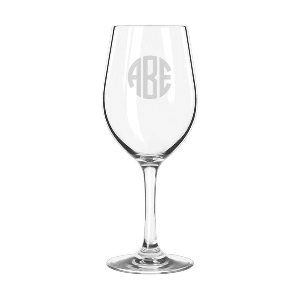 Acrylic White Wine Glass