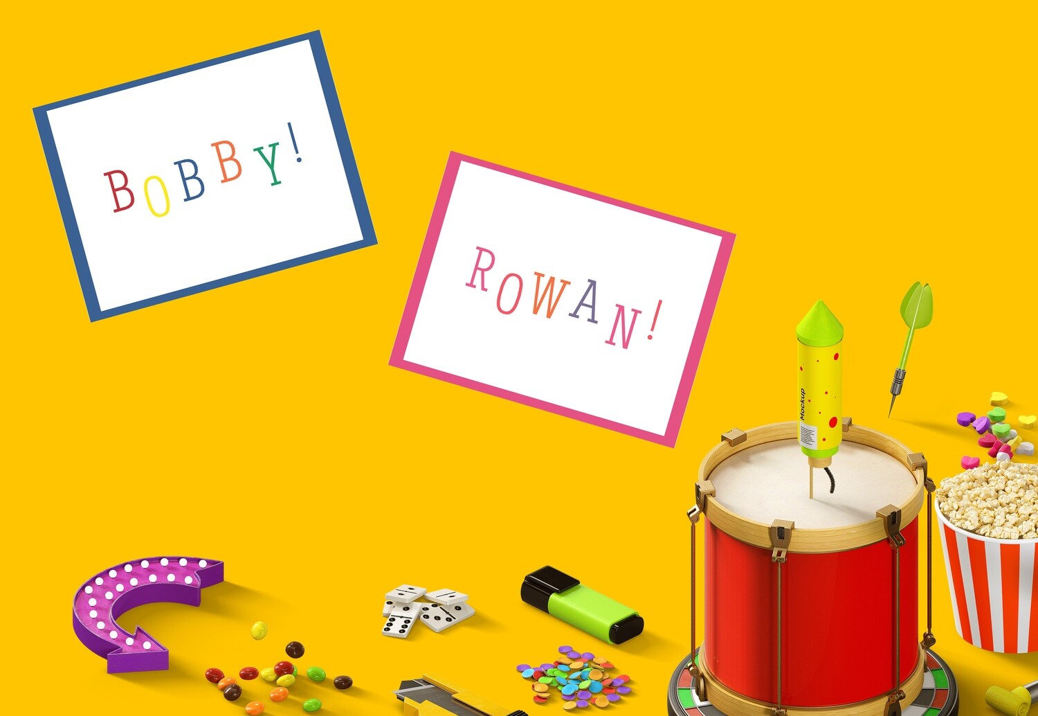 Color Bomb Folded Notes - A1 | Children's Stationery