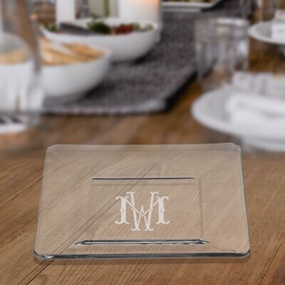 Glass Square Plate