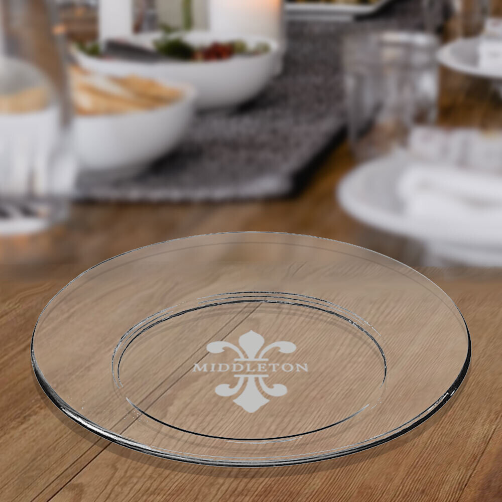 Glass Round 8" Plate