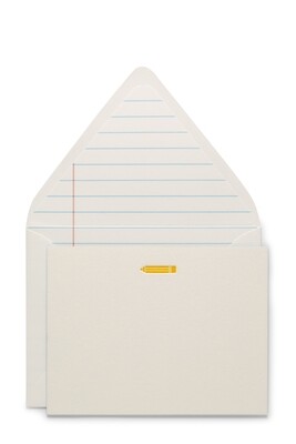 Fancy Pants Notecards | Teacher | Letterpress