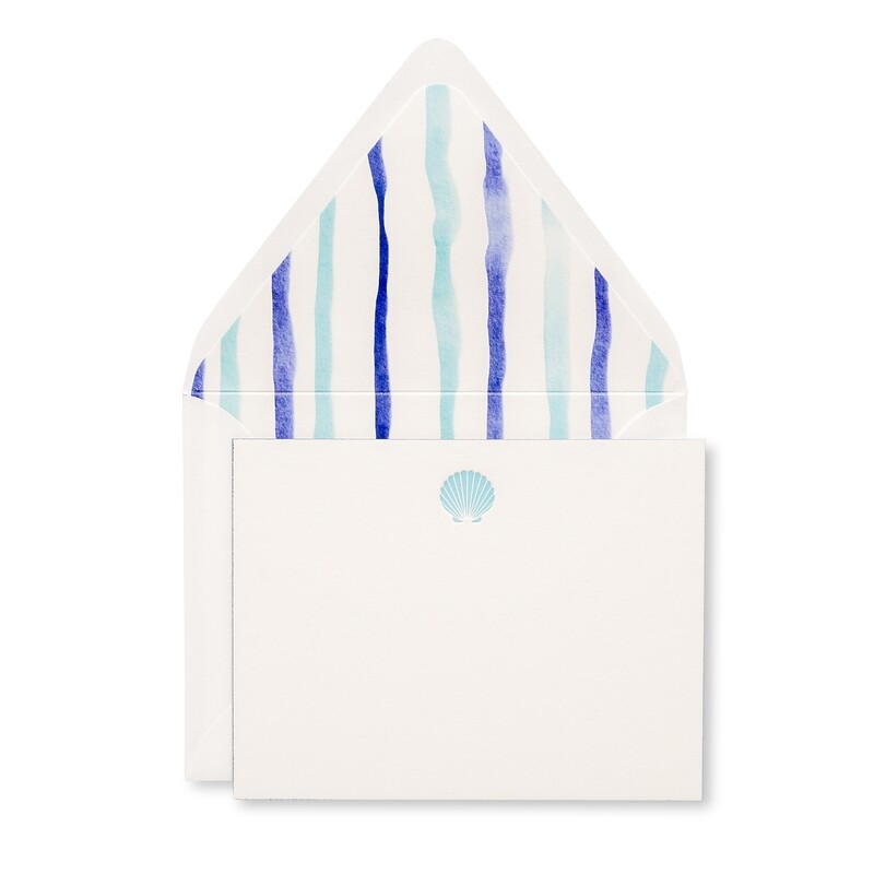 Fancy Pants Notecards | Seashell