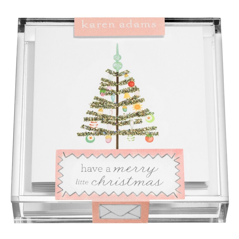 Christmas Tree Gift Enclosures in Acrylic Box