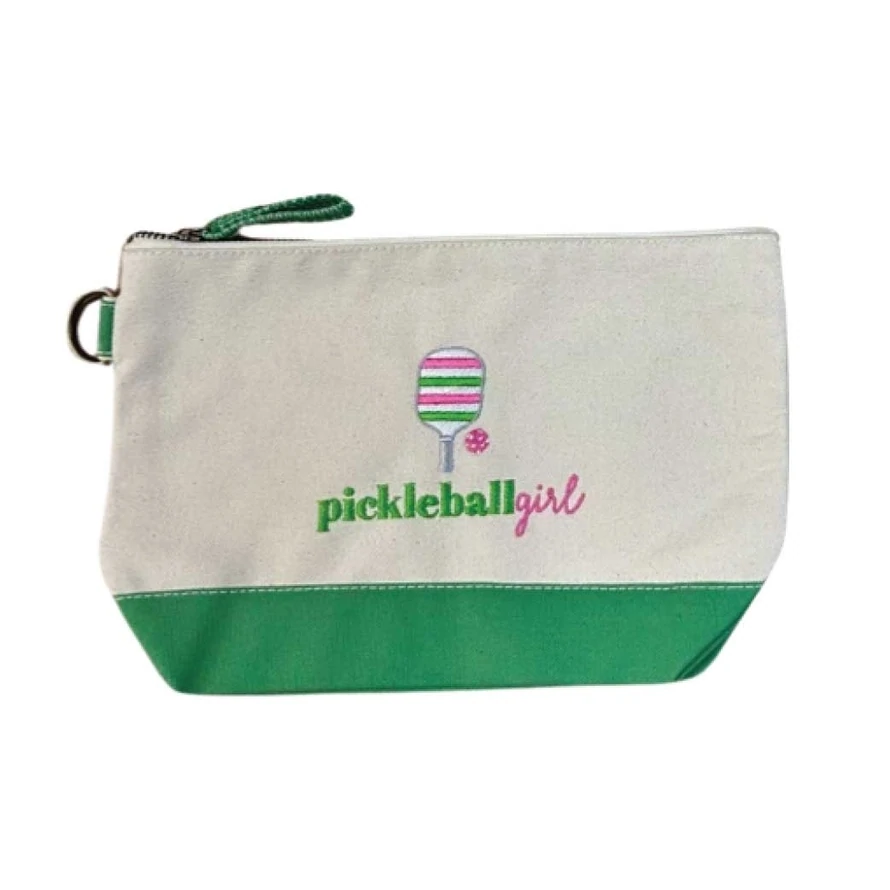 Pickleball Girl Cosmetic Bag