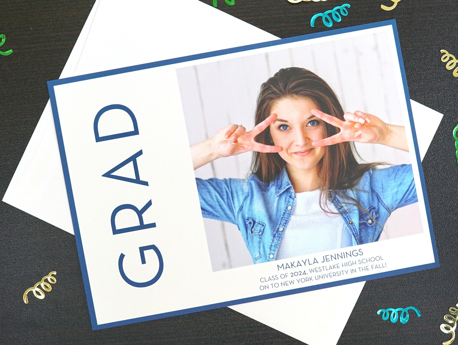 Graduation Announcement | Side Photo
