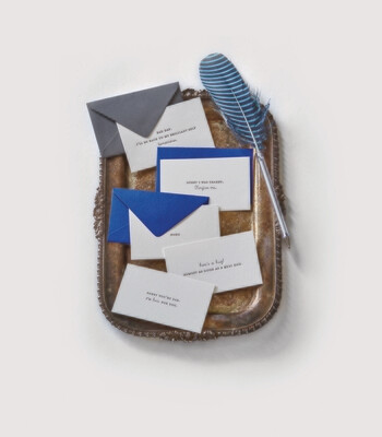 Letterpress Enclosure &amp; Gift Cards