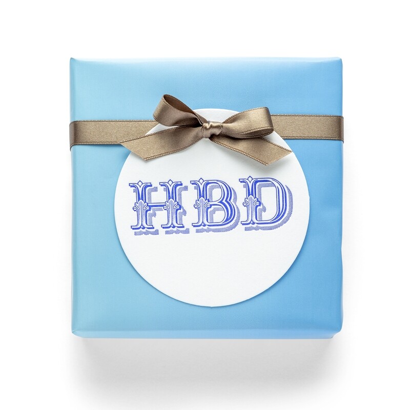 Luxe Gift Tags | HBD