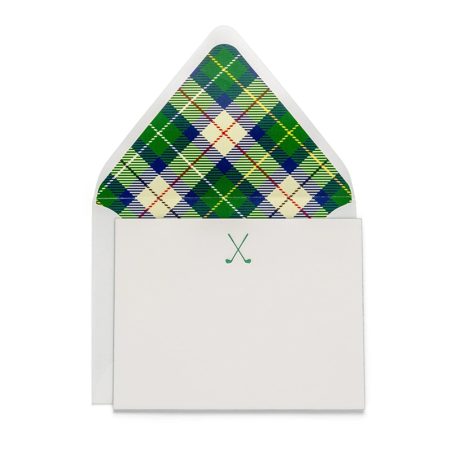 Fancy Pants Letterpress Flat Notes | Golf