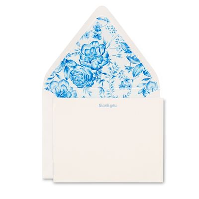 Fancy Pants Notecards | Blue Thank You