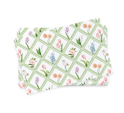 Spring Trellis Paper Placemats | Set of 24