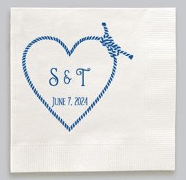 Custom Full Color Printed Cocktail Napkin | 100 Beverage Napkins