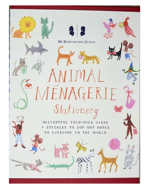 Animal Menagerie Stationery Kit | Children Stationery