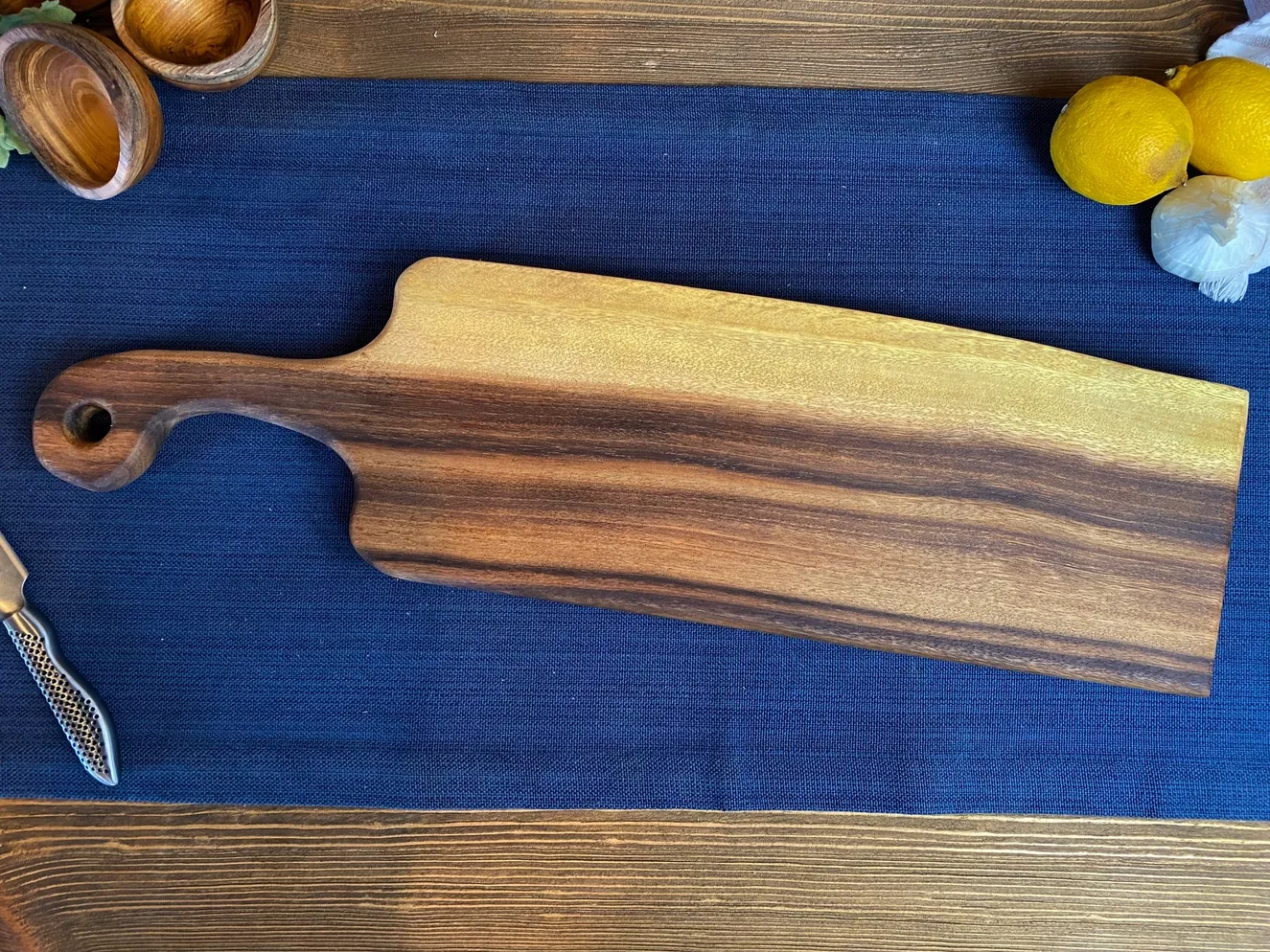 Live Edge Long Bread / Appetizer Board | Large