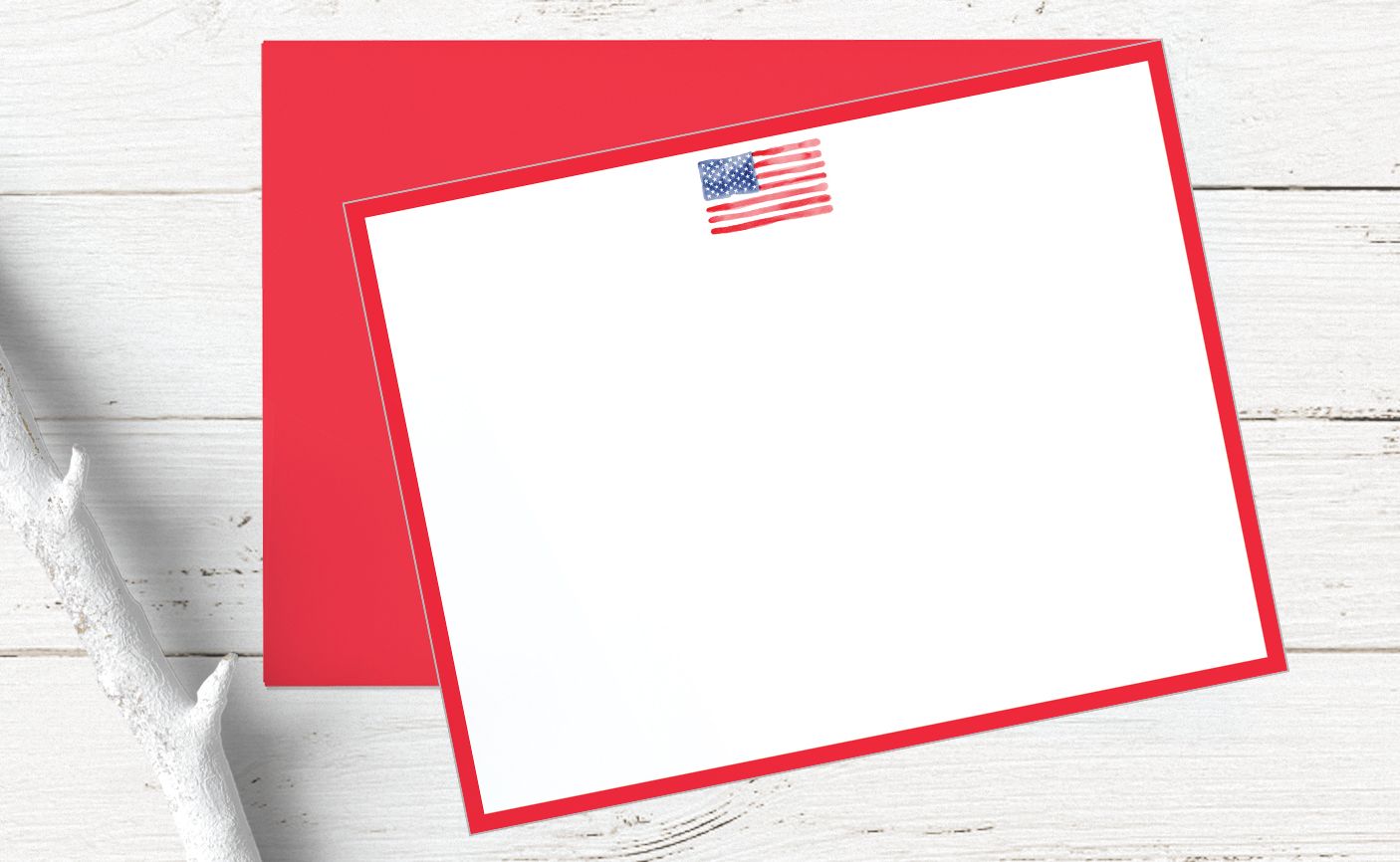 Flag | Flat Note Cards
