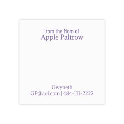 From the Mom of... 3 x 3 Post it Notes - 50 sheets | 3M Brand