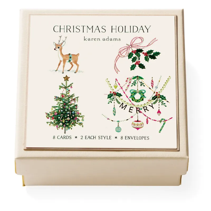 Christmas Holiday Gift Enclosure Box