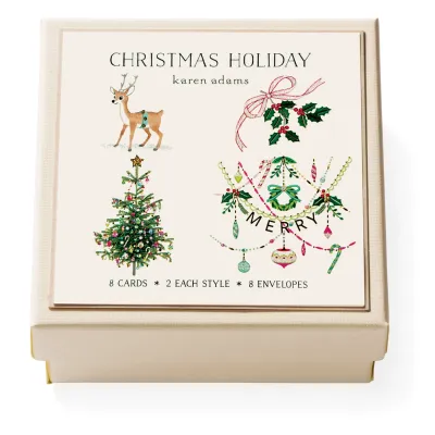Christmas Holiday Gift Enclosure Box