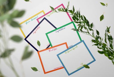 ​Celebration Card Pack for All Life's Events  - 24 A2 Flat Notes