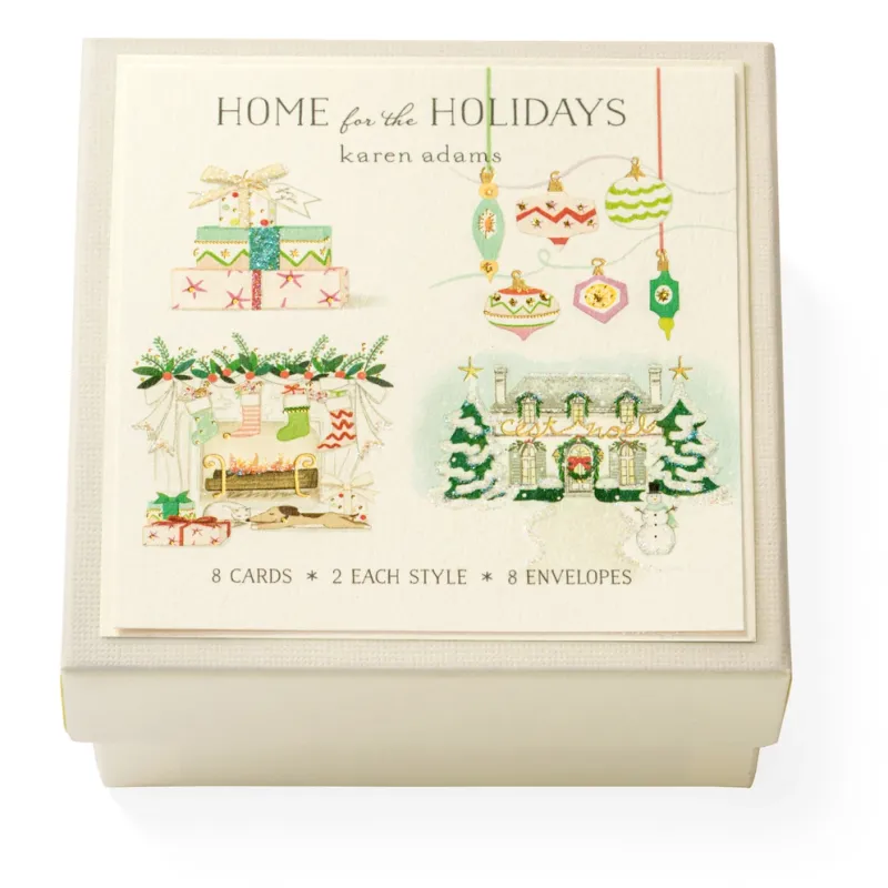 Home for the Holidays Gift Enclosure Box