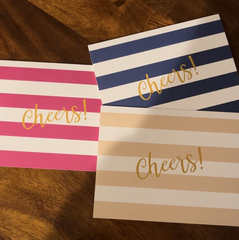 Cheers! | Folded Note Set