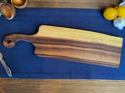Live Edge Long Bread / Appetizer Board | Large