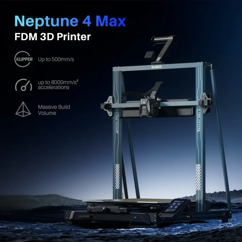 Elegoo Neptune 4 Max - XL High Speed 3D Printer