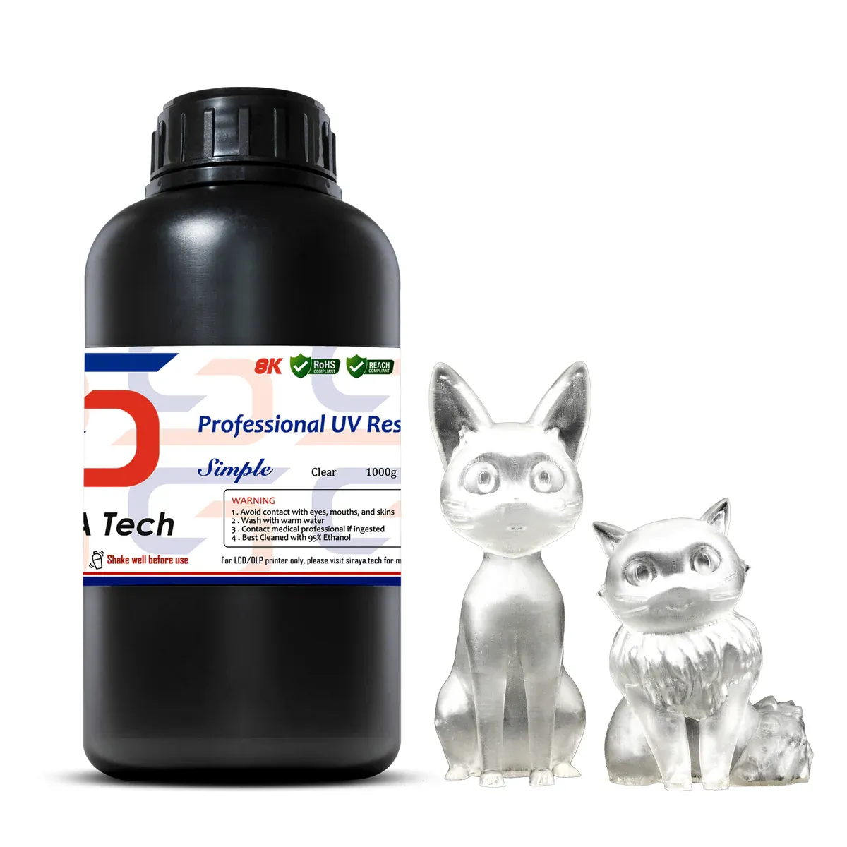 Siraya Tech Simple Clear - Water washable Resin