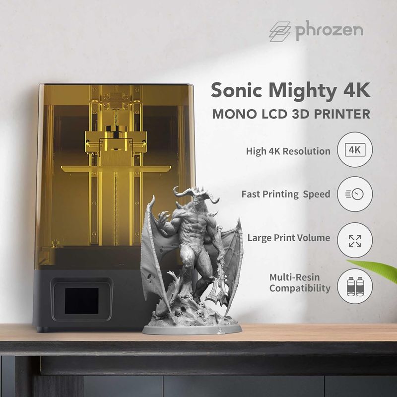 Phrozen Sonic Mighty 4K - Resin 3D Printer
