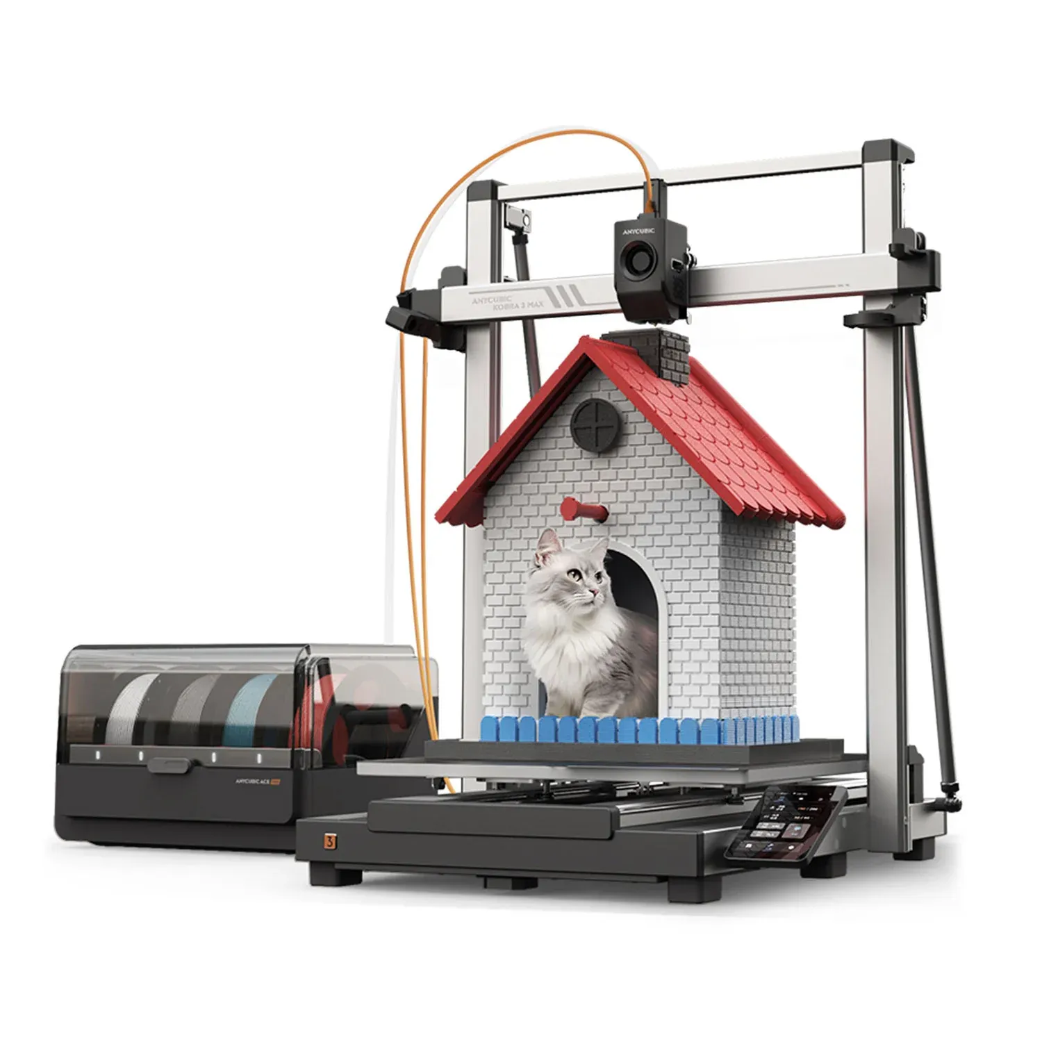 Anycubic Kobra 3 Max Combo 3D Printer
